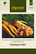 Sommergulerod F1 'Harlequin Mix'