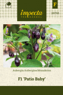 Aubergine F1 'Patio Baby'