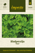 Bladpersille 'Fest', Bladpersille med mellemstore, glatte, grønne blade med meget smag og aroma.