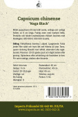 Habaneropeber 'Naga Black'