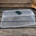 Drivhuslåg M, Robust plastiklåg til minidrivhuse.