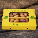 Læggekartofler ''''Gourmetlådan'''', Velkomponeret gourmetkasse med sen og