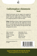 Sommerasters 'Hulk', Unik sommerasters med en stor, gulgrøn midte.
