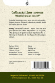 Catharanthus 'Mediterranean Mix XP'