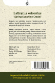 Ærteblomst 'Spring Sunshine Cream'
