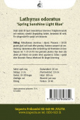 Ærteblomst 'Spring Sunshine Light Blue'