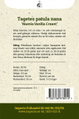 Udspærret fløjlsblomst 'Alumia Vanilla Cream'