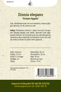 Frøkenhat ''''Green Apple'''', Unik, dahlia-blomstrende sort med fuldt dobbelte,