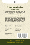 Frøkenhat ''''Zahara Yellow'''', Citrongule blomster på kraftige stængler. 