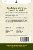 Have-verbena 'Quartz XP Red with Eye'
