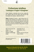 Salatcikorie 'Catalogna A Foglie Frastagliate'