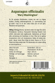 Asparges 'Mary Washington'