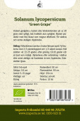 Cherrytomat 'Green Grape'