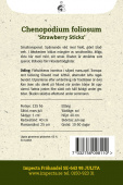 Jordbærspinat 'Strawberry Sticks'